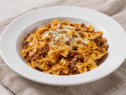 Farfalle a Bolonhesa